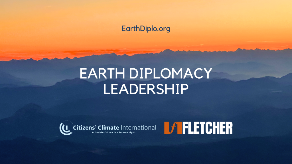 Earth Diplomacy Leadership – workshops for better climate negotiations
